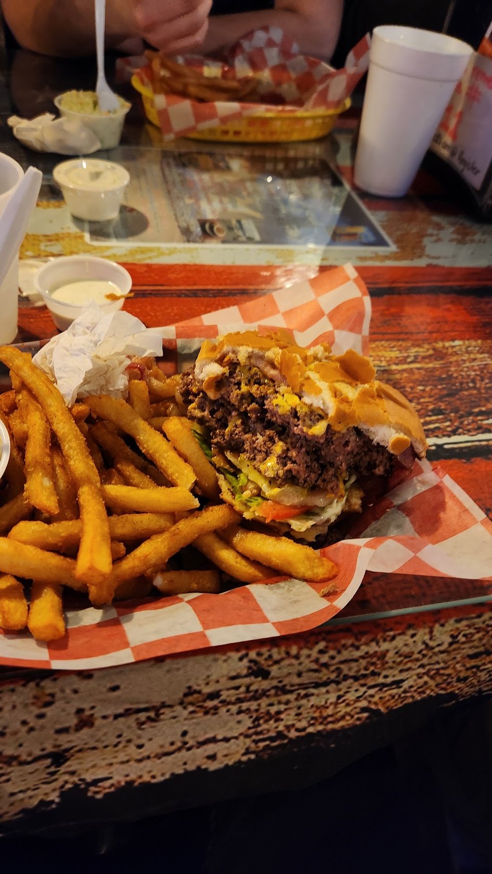 Double Bacon Burger
