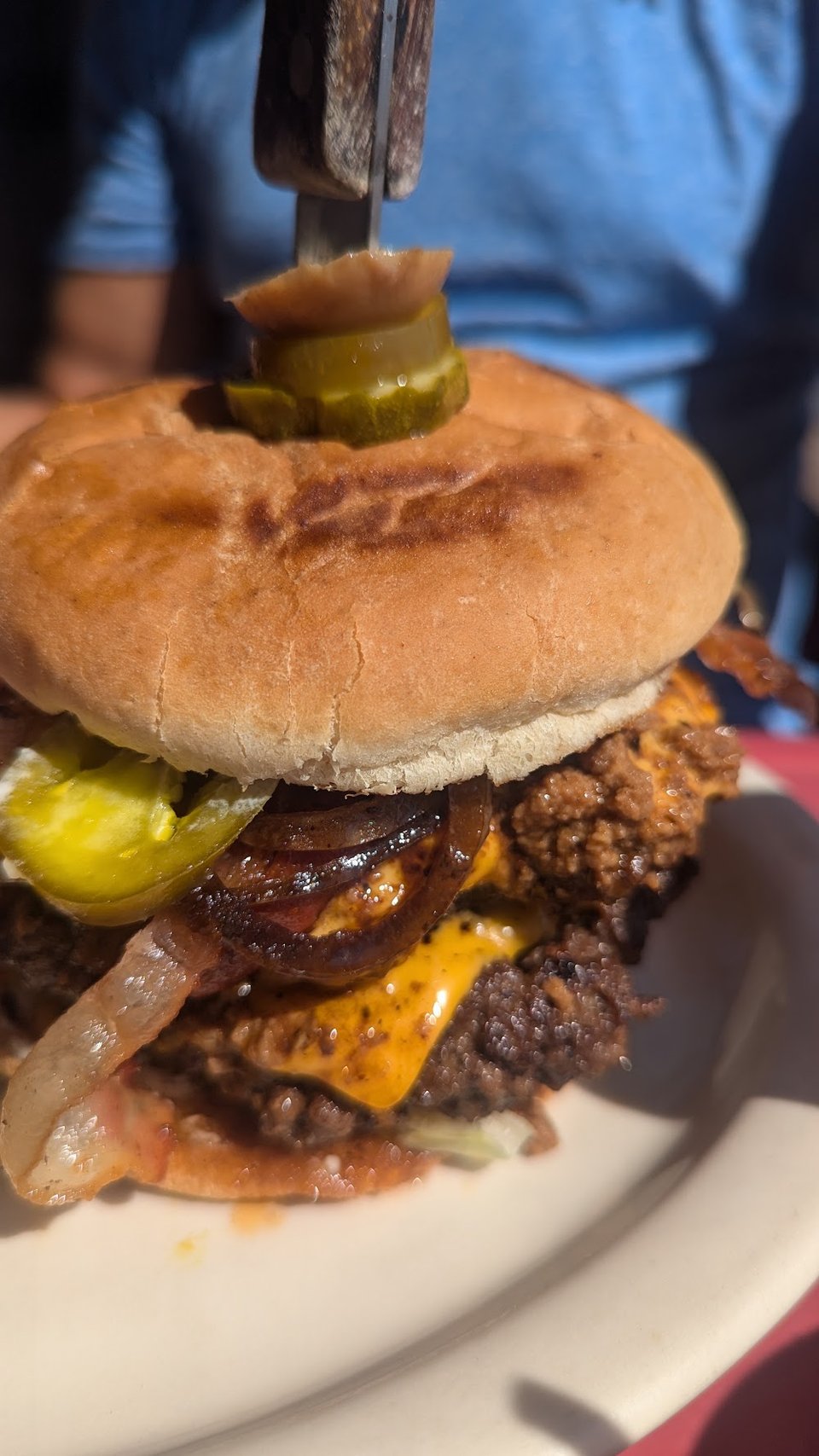 Boat Trash Burger